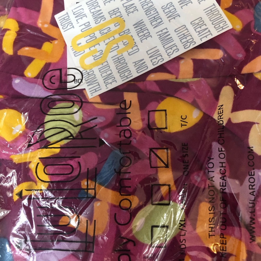 Lularoe birthday leggings.